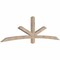 Ekena Millwork Alberta Smooth Timber Gable Bracket, Douglas Fir, 96"W x 28"H x 3 1/2"D x 3 1/2"F, 7/12 Pitch GBW096X28X0404ALB00SDF - alternate 2
